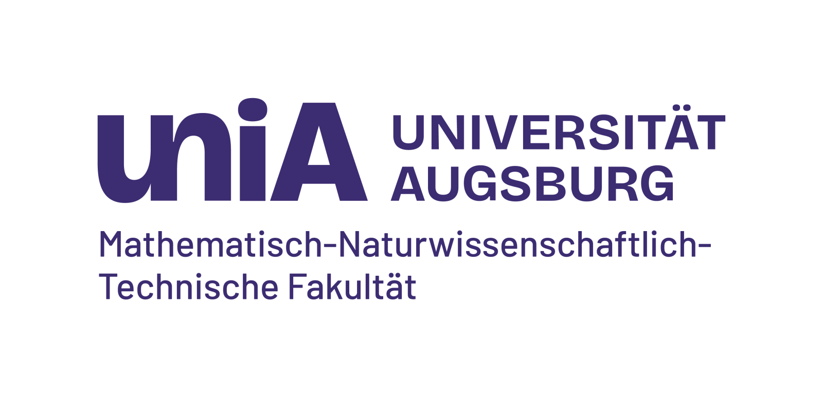 Logo der Mathematisch-Naturwissenschaftlich-Technischen Fakult&auml;t der Universit&auml;t Augsburg